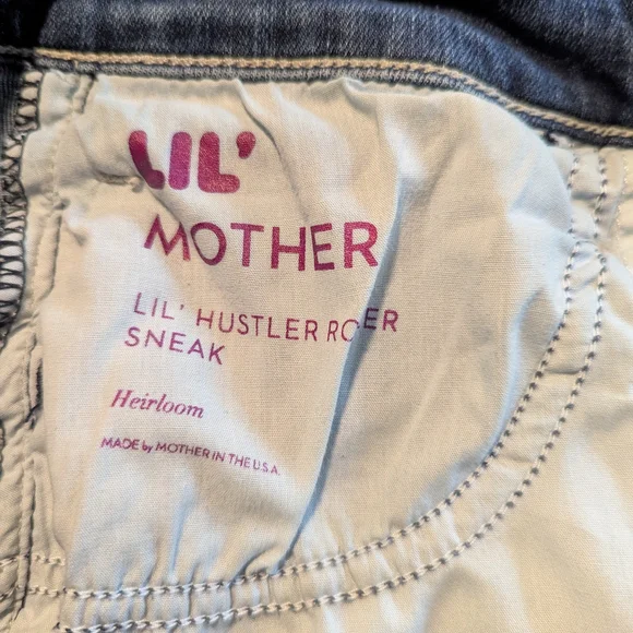 MOTHER Dark Blue Denim Jeans - Picture 3 of 3